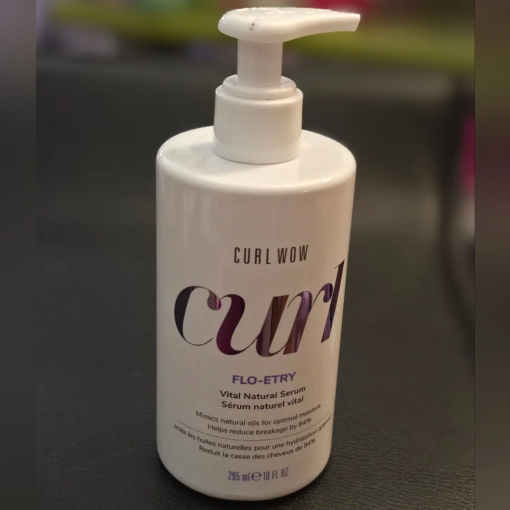 Curl Wow Flo-Etry Vital Natural Curly Hair Serum 10 oz.